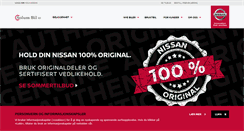 Desktop Screenshot of nissan.solumbil.no